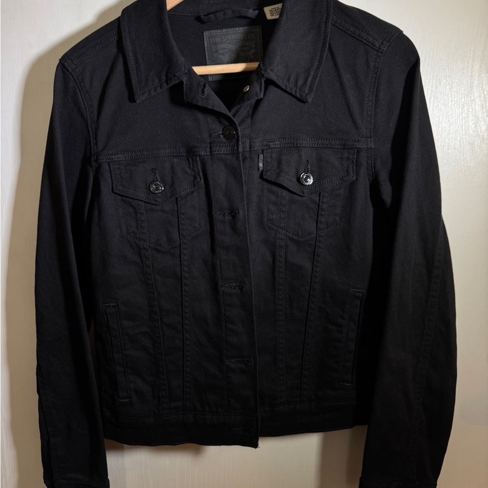 Levi's Women's Black Jean Trucker Jacket